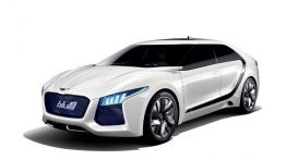 Hyundai Blue2 Concept - przód - reflektory włączone