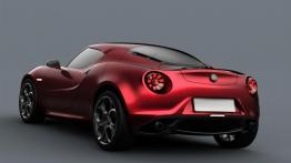 Alfa Romeo 4C Concept - widok z tyłu