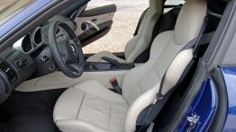BMW Z4 Coupe - widok ogólny wnętrza z przodu