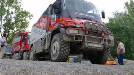Gdzie diabeł nie może tam ... Unimoga pośle