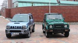 Suzuki Jimny vs. Suzuki Samurai - syn kontra ojciec?