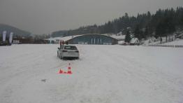 Audi A3 Sportback - przedni napęd kontra śnieg w Krynicy Zdrój
