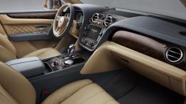 Bentley Bantayga (2016) - widok ogólny wnętrza z przodu