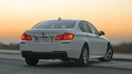 BMW Seria 5 F10 535d 313KM - galeria redakcyjna - widok z tyłu