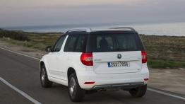 Skoda Yeti Facelifting Laurin & Klement (2014) - widok z tyłu