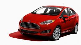 Ford Fiesta VII Facelifting sedan - przód - reflektory wyłączone