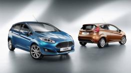 Ford Fiesta VII Facelifting - wersja 3-drzwiowa - widok z tyłu