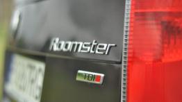 Skoda Roomster - świeżo po odbiorze - emblemat