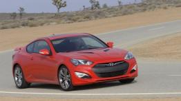 Hyundai Genesis Coupe Facelifting - widok z przodu