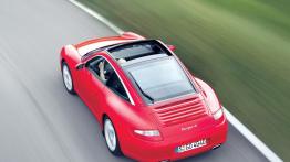 Porsche 911 997 Targa - widok z góry