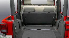 Jeep Wrangler 2007 - bagażnik