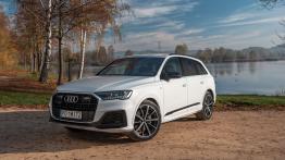 Audi Q7 facelifting ? pierwsza jazda - widok z przodu
