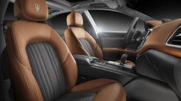 Maserati Ghibli Ermenegildo Zegna Edition Concept (2014) - widok ogólny wnętrza z przodu