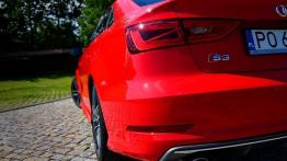 Audi S3 Limousine 2.0 TFSI 300KM - galeria redakcyjna - lewy tylny reflektor - wyłączony