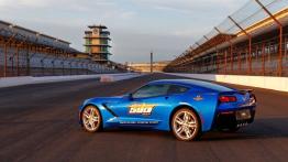 Chevrolet Corvette C7 Stingray - samochód bezpieczeństwa Indy 500 - lewy bok