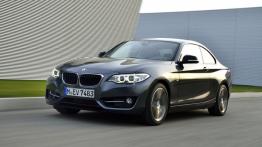 BMW 220i Coupe Sport Line (2014) - widok z przodu