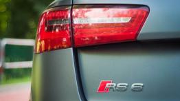 Audi RS6 Avant 4.0 TFSI 560KM - galeria redakcyjna - lewy tylny reflektor - wyłączony
