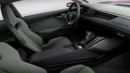 Audi Sport quattro laserlight Concept (2014) - widok ogólny wnętrza z przodu