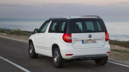 Skoda Yeti Facelifting Laurin & Klement (2014) - widok z tyłu
