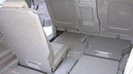 Opel Zafira 1.9 CDTI 150KM - galeria redakcyjna - tylna kanapa złożona, widok z bagażnika