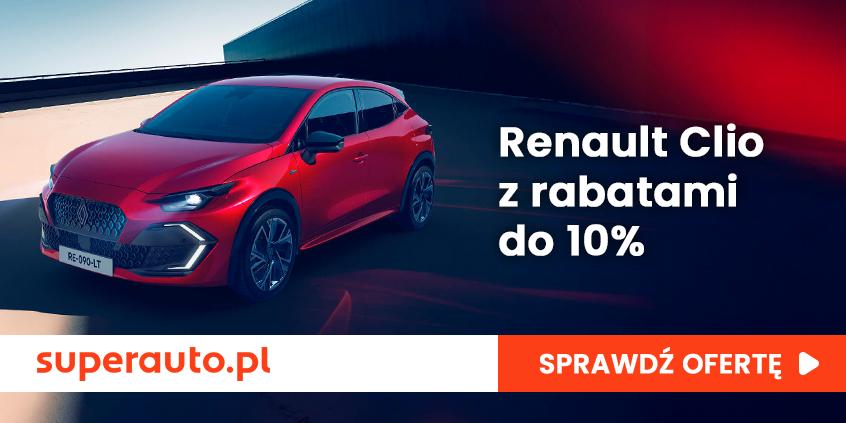 Renault Clio z rabatami