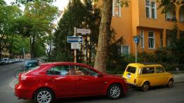 Mitsubishi Lancer i berlińskie upały