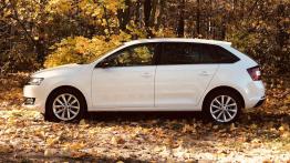 Skoda Rapid Spaceback 1.0 TSI 95 KM - galeria redakcyjna - lewy bok