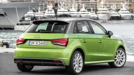 Audi A1 TDI Sportback Facelifting (2015) - widok z tyłu