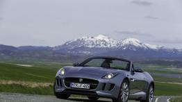 Jaguar F-Type V6 Satellite Grey - widok z przodu
