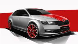 Skoda Rapid Sport Concept (2013) - szkic auta