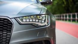 Audi RS6 Avant 4.0 TFSI 560KM - galeria redakcyjna - lewy przedni reflektor - wyłączony