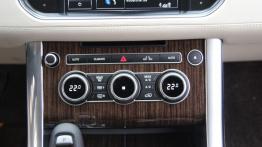 Range Rover Sport II 4.4 SDV8 340KM - galeria redakcyjna - panel sterowania wentylacją i nawiewem