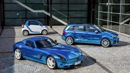 Mercedes klasy B Electric Drive Concept - prawy bok