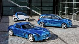 Mercedes klasy B Electric Drive Concept - prawy bok