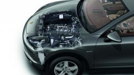 Porsche Cayenne S Diesel - schemat konstrukcyjny auta