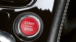 Jaguar XKR-S - przycisk do uruchamiania silnika