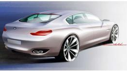 BMW CS - szkic auta
