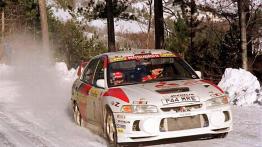 Mitsubishi Lancer EVO - widok z przodu