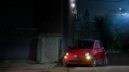 Fiat 500 - wersja amerykańska - widok z przodu