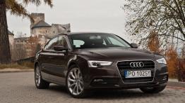 Audi A5 Sportback Facelifting w Szczawnicy - widok z przodu