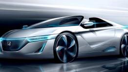 Honda EV-Ster Concept - szkic auta
