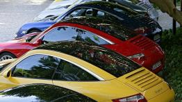 Porsche 911 997 Targa - widok z góry