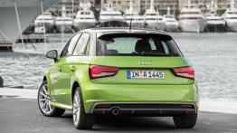 Audi A1 TDI Sportback Facelifting (2015) - widok z tyłu