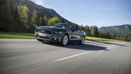 Ford Mustang VI Cabrio EcoBoost (2015) - wersja europejska - widok z przodu