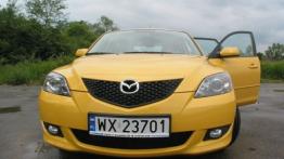 Mazda 3 I Hatchback 2.0 i 16V 150KM - galeria redakcyjna - widok z przodu