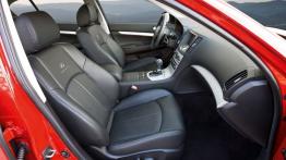 Infiniti G37 Sedan - widok ogólny wnętrza z przodu