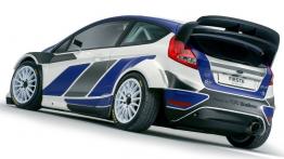 Ford Fiesta RS WRC - widok z tyłu