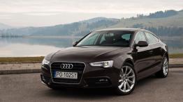 Audi A5 Sportback Facelifting w Szczawnicy - widok z przodu