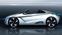 Honda EV-Ster Concept - szkic auta