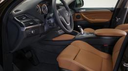 BMW X6 Facelifting - widok ogólny wnętrza z przodu